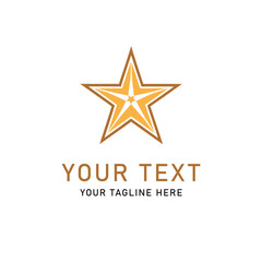 abstract star logo