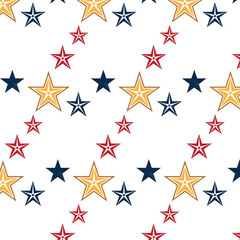 Obraz premium stars and stripes background