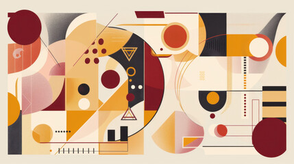 Obraz premium modern geometric vector background