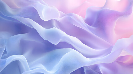 Obraz premium Dreamy and calming abstract background featuring smooth translucent gradients