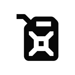 Fuel icon. Simple vector sign.