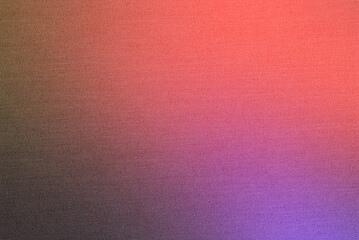 Purple, orange colours and light. Dark shade. Multi-Layered, Abstract fabric background with space for design. Canvas, Rough, Strip line, Grain, noise. Template, empty. Canvas fabric. Web banner.
