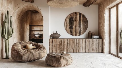 Rustic Interior Design Living Area