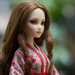 Fototapeta premium Ethnic doll.