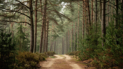 Fototapeta premium autumn in the forest