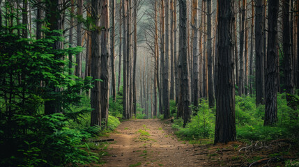 Obraz premium autumn in the forest