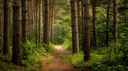 Fototapeta premium autumn in the forest