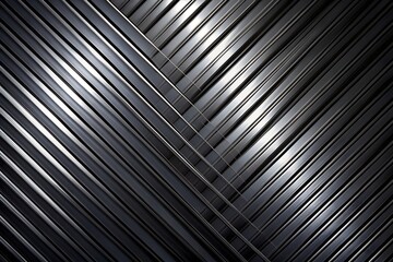 Fototapeta premium Metal black metallic background texture industrial steel glossy futuristic design abstract shiny reflective modern surface pattern copy space milkyhexddway neon Backgrounds for advertising business
