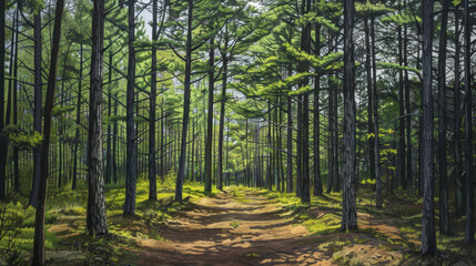 autumn in the forest