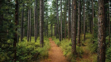Fototapeta premium autumn in the forest