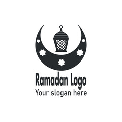 Ramadan Mubarak, Ramadan logo, Ramadan month logo concept, elegant crescent moon and star logo design, Ramadan Concept Icons, Ramadan text logo design, Modern Crescent logo design,
abstract logo,