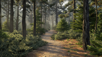 Obraz premium autumn in the forest