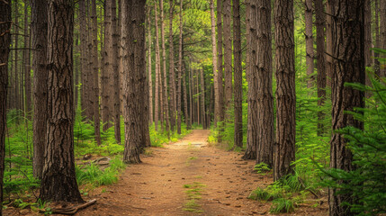 Fototapeta premium autumn in the forest