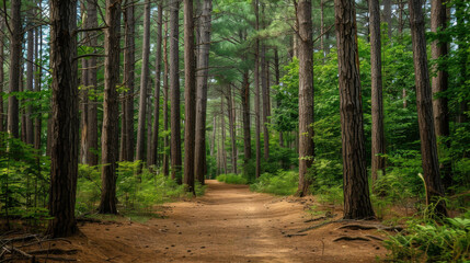 Fototapeta premium autumn in the forest