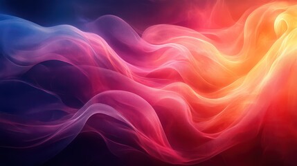 Obraz premium Abstract Colorful Swirls: A Symphony of Hues and Light