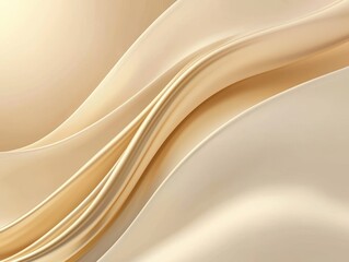 A translucent golden glow softly melting into a smooth and dreamy neutral gradient, forming a refined composition