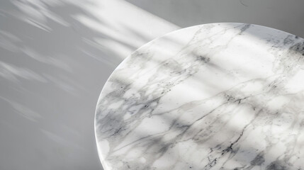 white marble table top