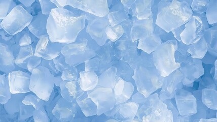 Ice cubes background
