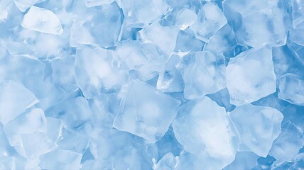 Ice cubes background