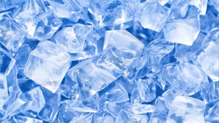 Ice cubes background