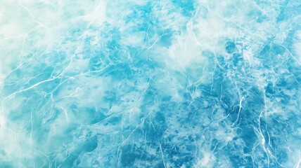 Fototapeta premium Abstract blue frozen ice texture background