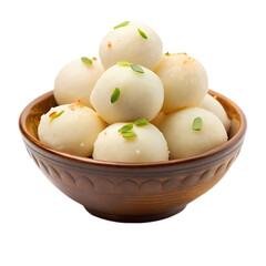 Rasgulla Recipe: Indian Sweet Treat isolated on transparent background