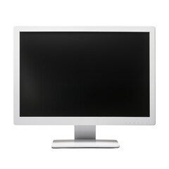 Desktop Computer with CRT Monitor PNG Cutout, Transparent Background