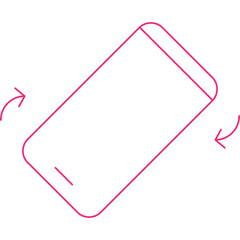 Tilt Device icon single vector illustration