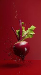 Beetroot Splash: A Vibrant Burst of Freshness and Health