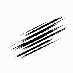 black and white brush stroke lines