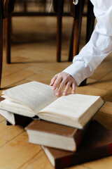 reading the book