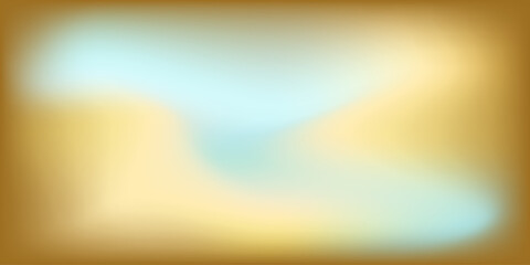 Abstract blue brown color gradient blurred modern art background simple waves 