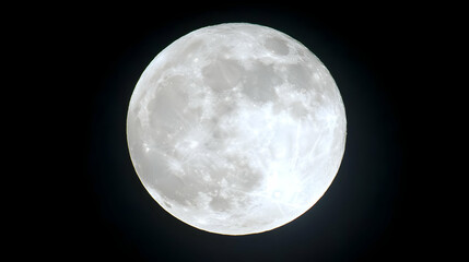 Full moon night sky, celestial body, space, astronomy, background image for science