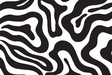 Abstract pattern with hand drawn print	