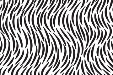 Fototapeta premium Abstract pattern with hand drawn print 