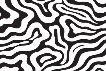 Abstract pattern with hand drawn print	