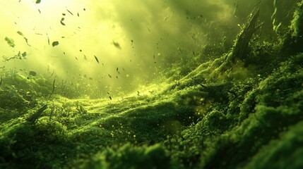 A bokeh-laden backdrop of shimmering black, verdant emerald, and radiant gold, creating an ethereal, vintage ambiance that evokes a sense of nostalgia and romance. 