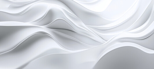 Obraz premium White satin background, white silk background, white line background