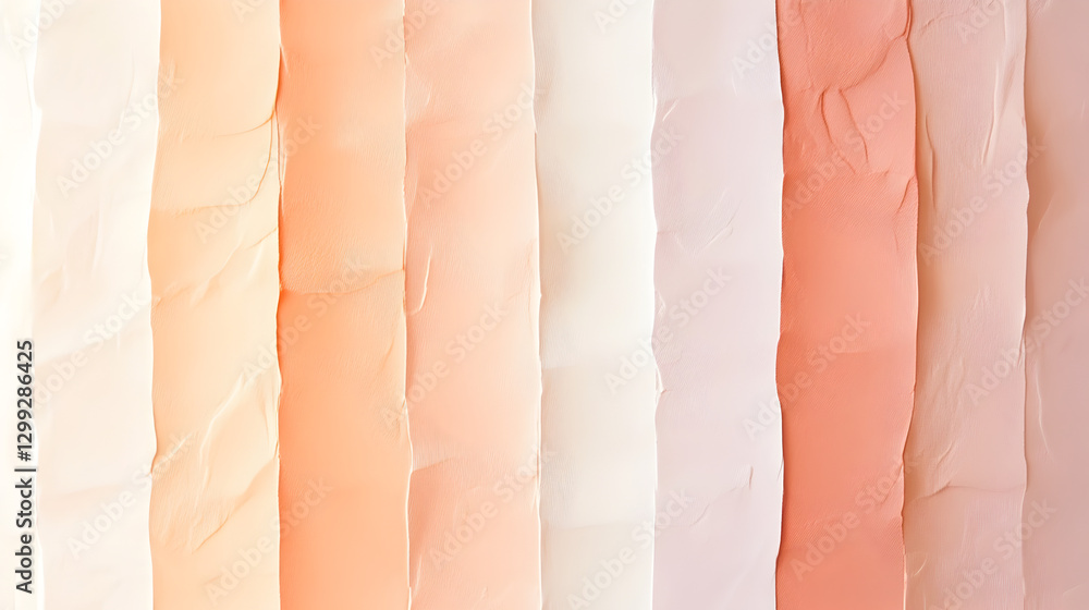 Aufkleber subtle gradations of creamy peach tones create an abstract textural pattern