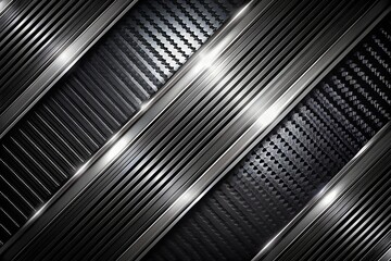 Black Metal metallic background texture industrial steel glossy futuristic design abstract shiny reflective modern surface pattern copy space milkyhexddway neon Backgrounds for advertising business