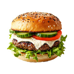 Healthy and Flavorful Vegan Burger