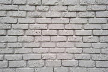 Fototapeta premium Light Gray Brick Wall Texture Background