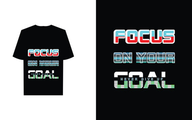 Motivational and funny text typography and illustration t-shirt design.