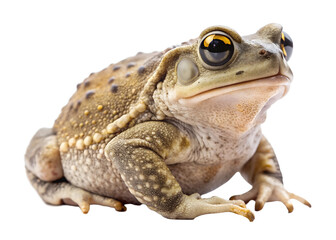 toad isolated on white background