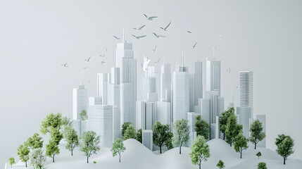 Concepts of sustainability and renewable energy greener future and environmental consciousness, zero waste, carbon footprint, climate action, environmental protection