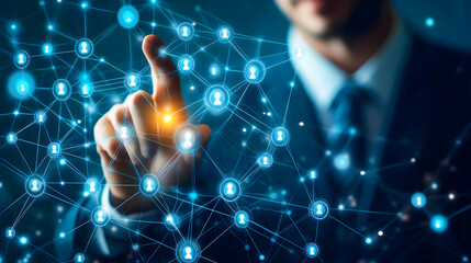 Digital transformation change management, internet of things (IoT), new technology bigdata and business process strategy, automate operation, customer service management, cloud computing globalization