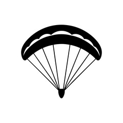 paraglider in the sky