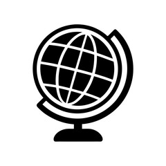 globe icon vector