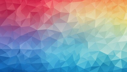 Obraz premium Abstract low poly background colorful geometric texture.