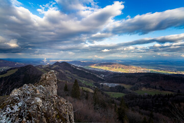 Evening Mood in the Jura – Belchen View